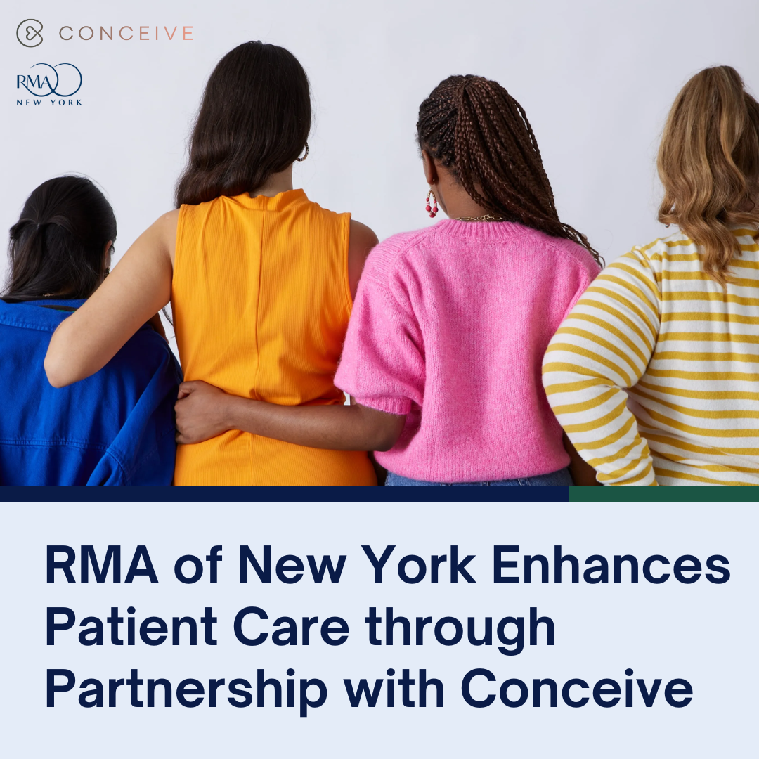 RMA of New York Partners with 24/7 Fertility Support Platform Conceive