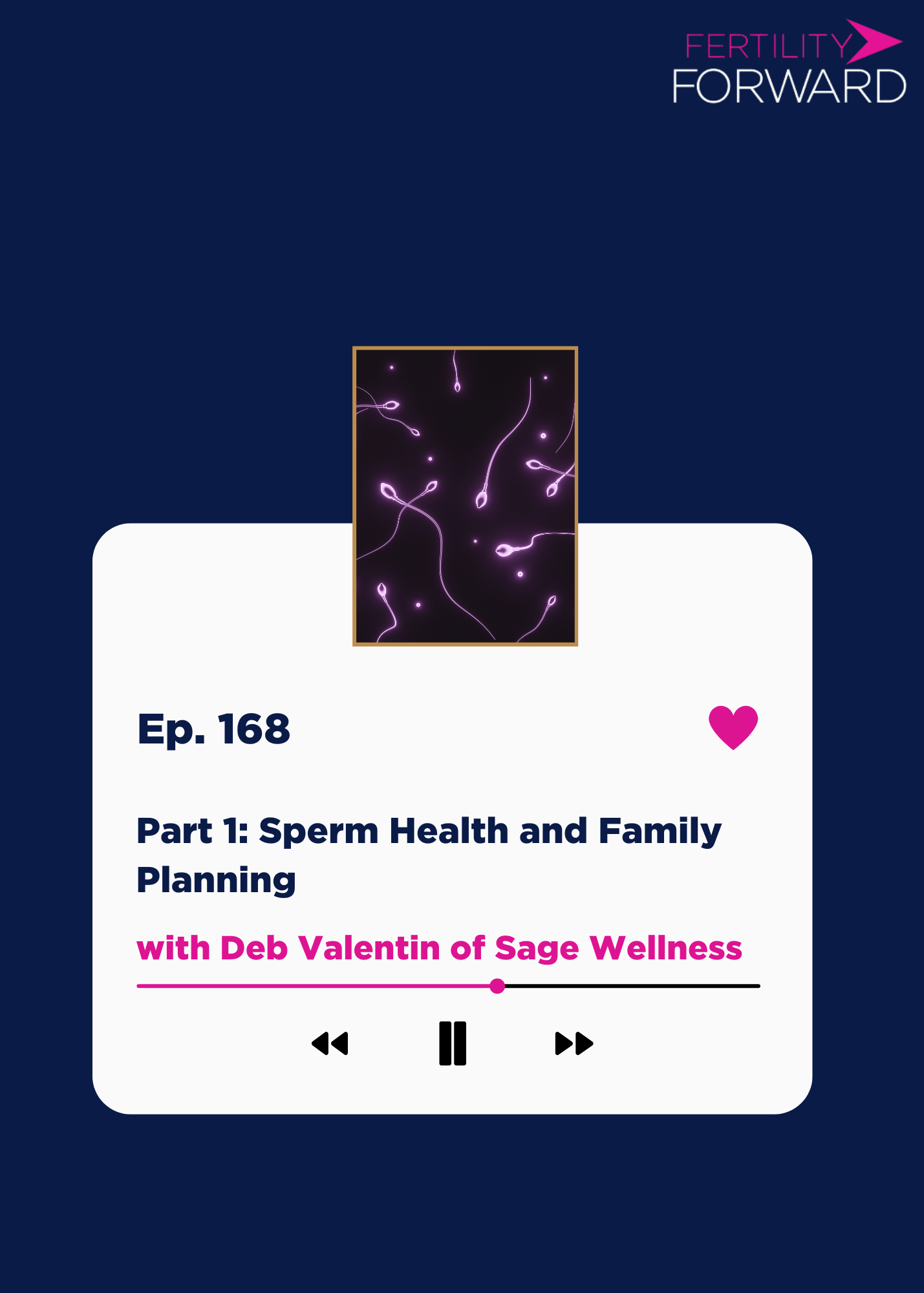 Ep 168: Sperm Health and Family Planning with Deb Valentin of Sage Wellness (Part 1)