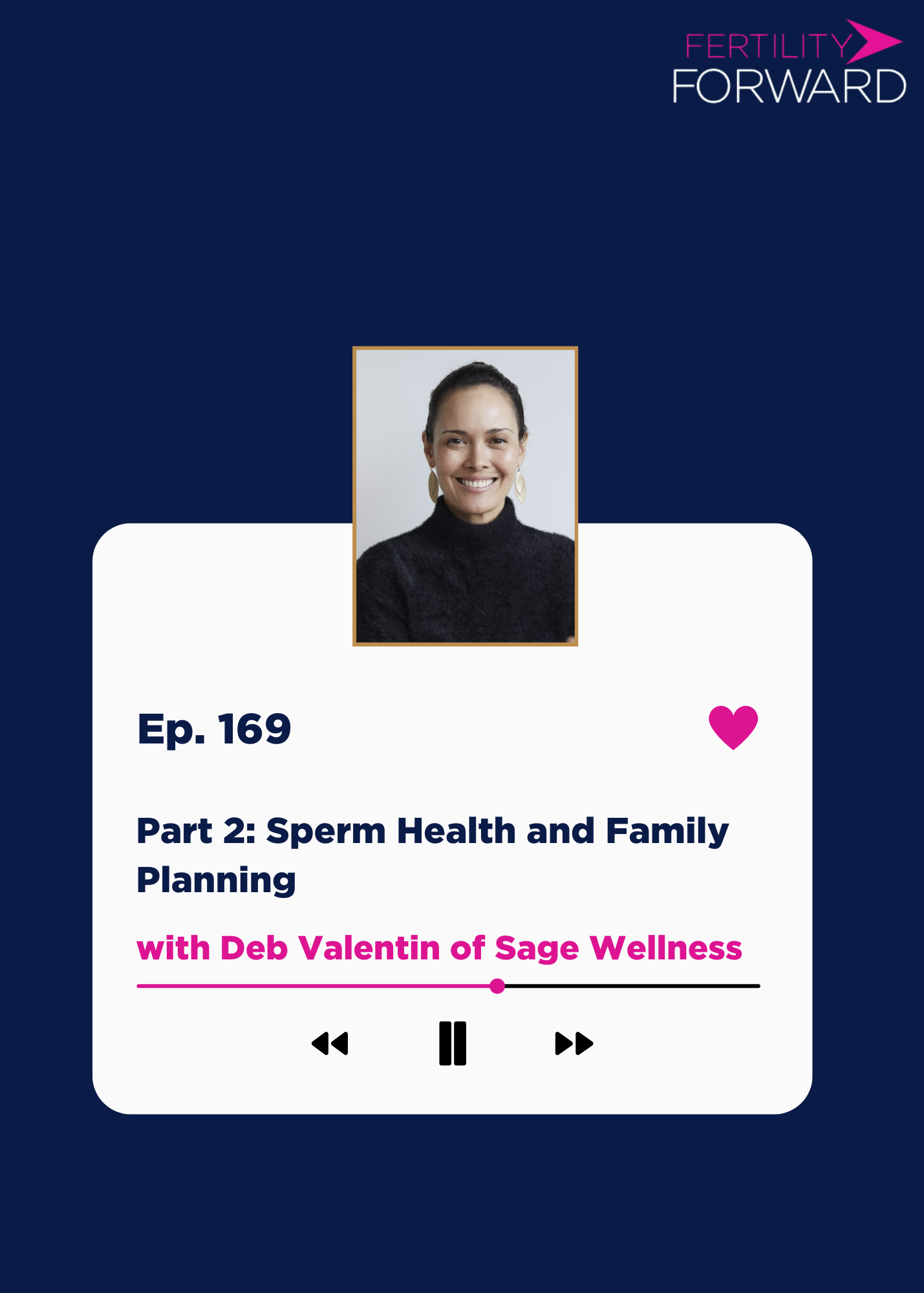 Ep 169: Sperm Health and Family Planning with Deb Valentin of Sage Wellness (Part 2)