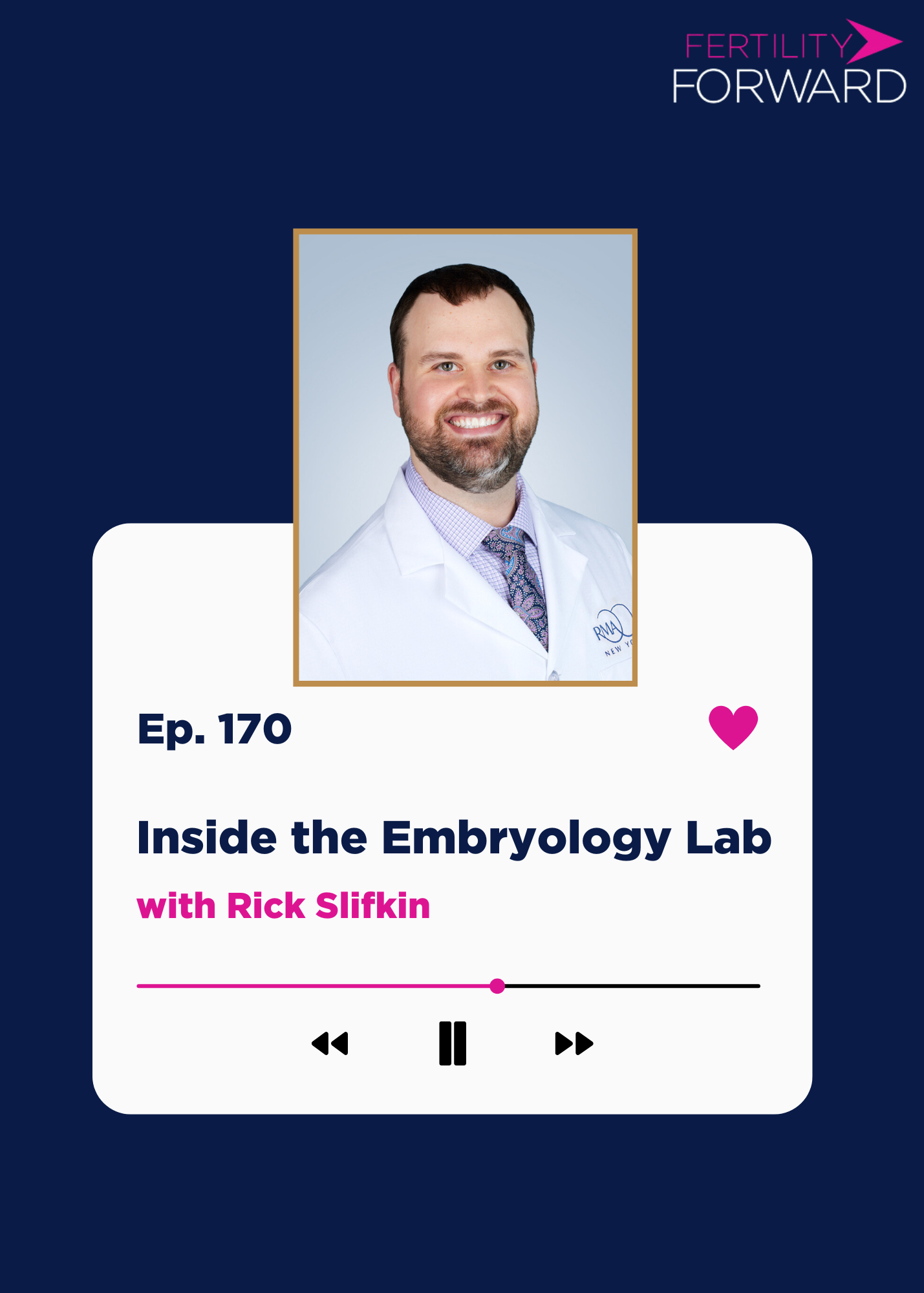 Ep 170: Inside the Embryology Lab with Rick Slifkin