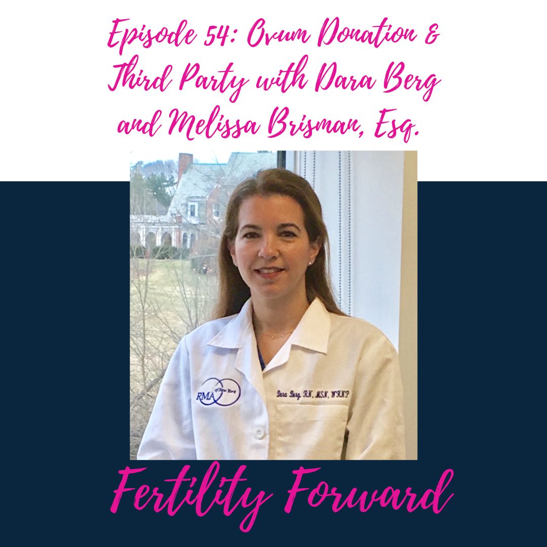 Ep 54: Ovum Donation and Third Party with Dara Berg and Melissa Brisman, Esq.